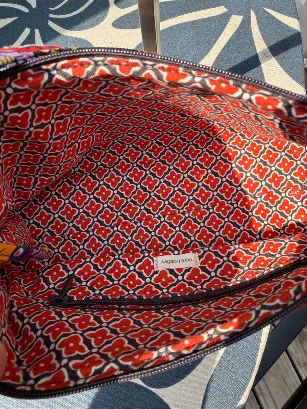 Vera Bradley Multicolor Floral Quilted Shoulder Bag - Picture 8 of 14